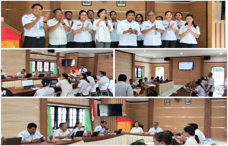 Diskominfo Karangasem Fasilitasi Bimtek  Monev Keterbukaan Informasi Publik Tahun 2026